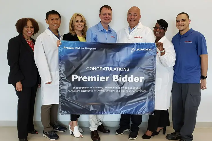 magnolia staff announcing Boeing Premier Bidder Program